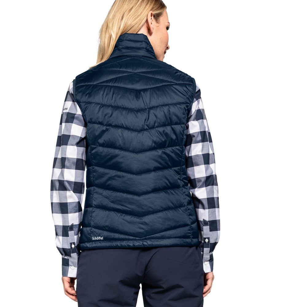 Schöffel Seewand ZipIn Weste Damen navyblazer