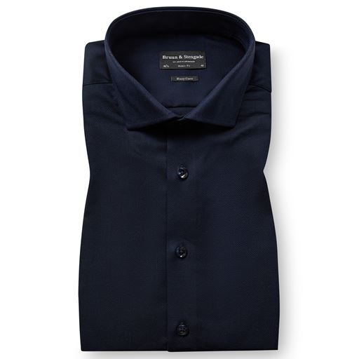 Bruun & Stengade Carmelo Skjorte, Navy, 43