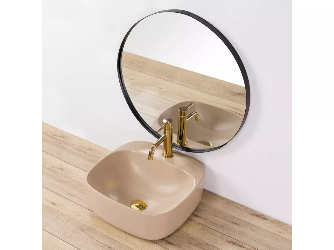 Vasque À Poser Rea Luiza 42 Beige