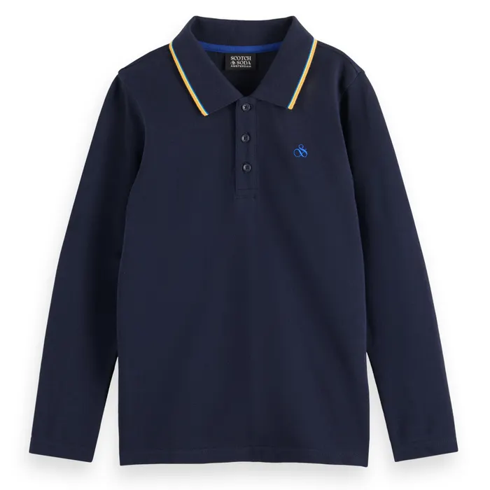 Scotch & Soda Longsleeve Polo Junior