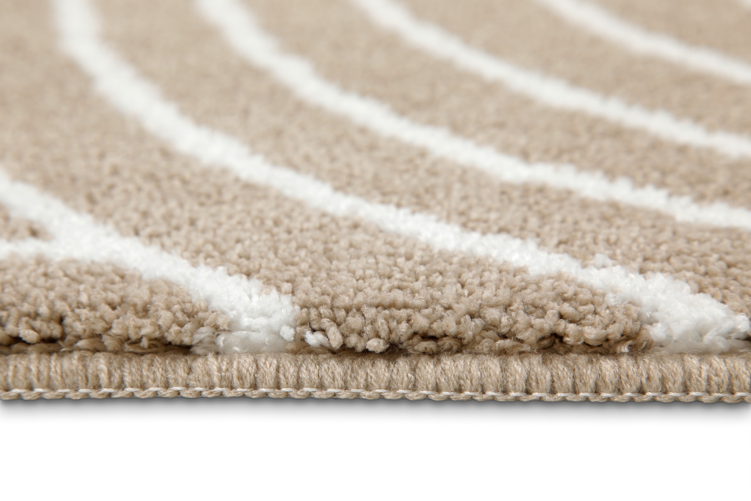 Wecon home Basics Badematte »Hilda« Höhe 15 mm waschbar, rutschfest, strapazierfähig, pflegeleicht mit Retro Muster