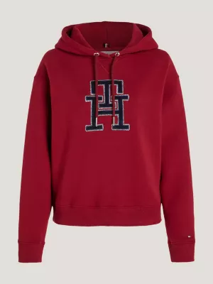 Moletom com capuz TH Monogram Modern Logo