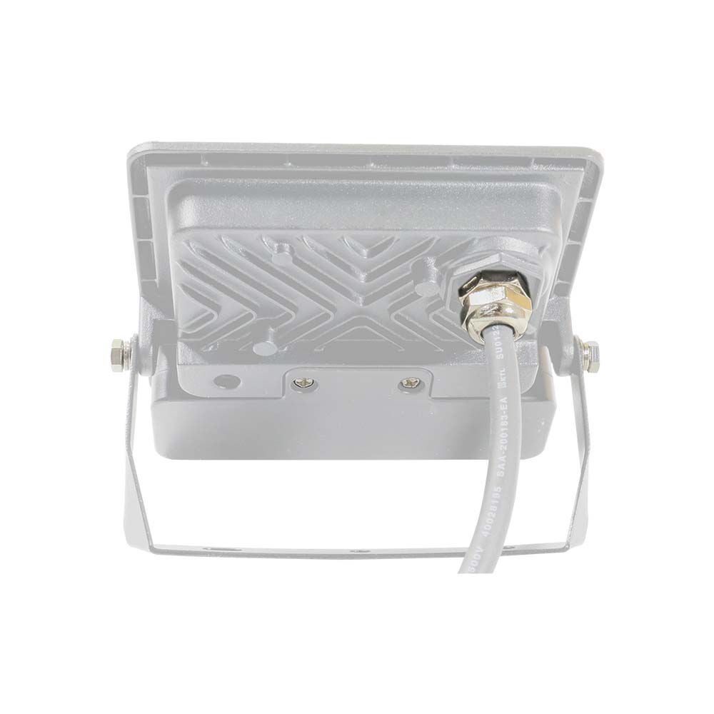 V-TAC VT-118S-1-W - LED-schijnwerper met PIR-sensor - Samsung - IP65 - Wit - 10W - 735 lumen -
