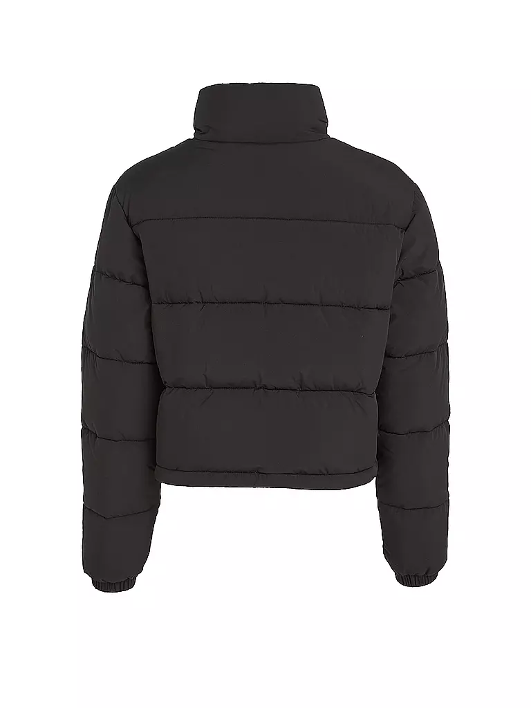 TOMMY JEANS Steppjacke schwarz