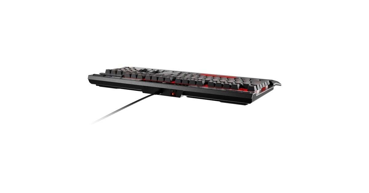 CorsairK70 MAX RGB, gaming toetsenbord  (Zwart, US lay-out, Corsair MGX, RGB leds, PBT double-shot)