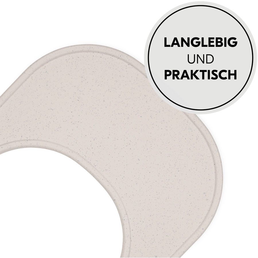 hauck Alpha Click Tray Speckle Beige