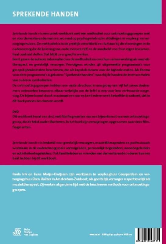Sprekende Handen - Werkboek - Voor Dementerende Mensen - Psychogeriatrische Zorg