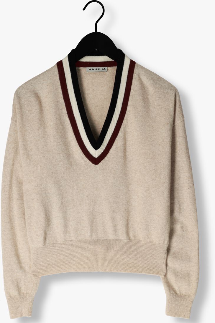 VANILIA beige vanilia trui magnolia sweater v