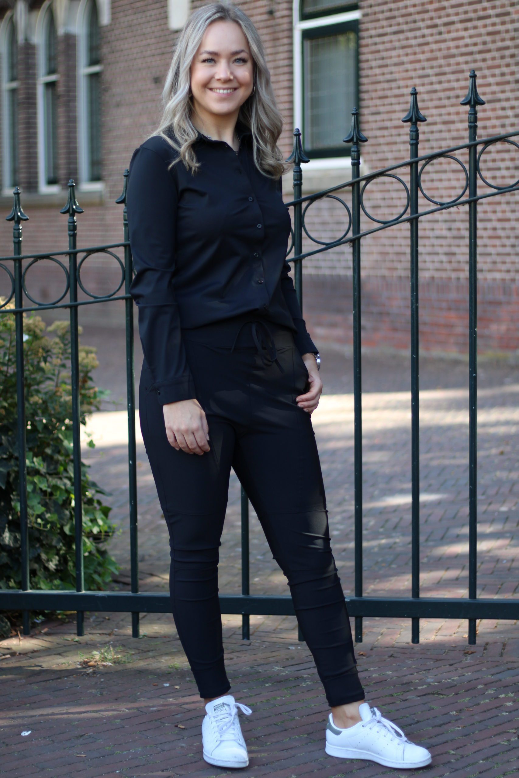 G-Maxx - Claire Travel Broek - Zwart
