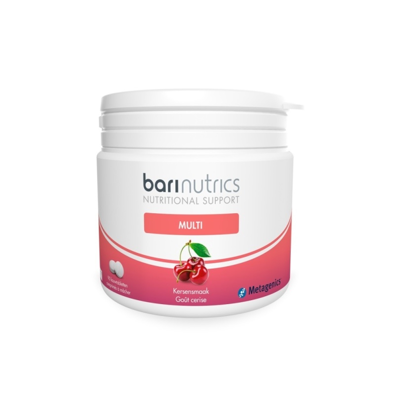 Barinutrics Multi Kersensmaak 90 Tabletten