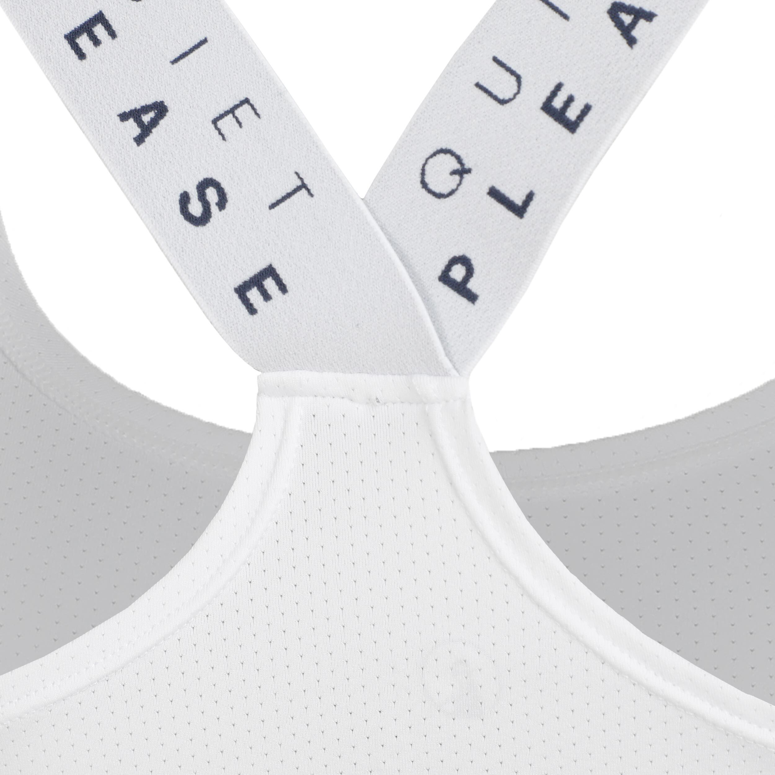 Quiet Please Serve & Volley 2.0 Débardeur Tank Top Femmes - Blanc