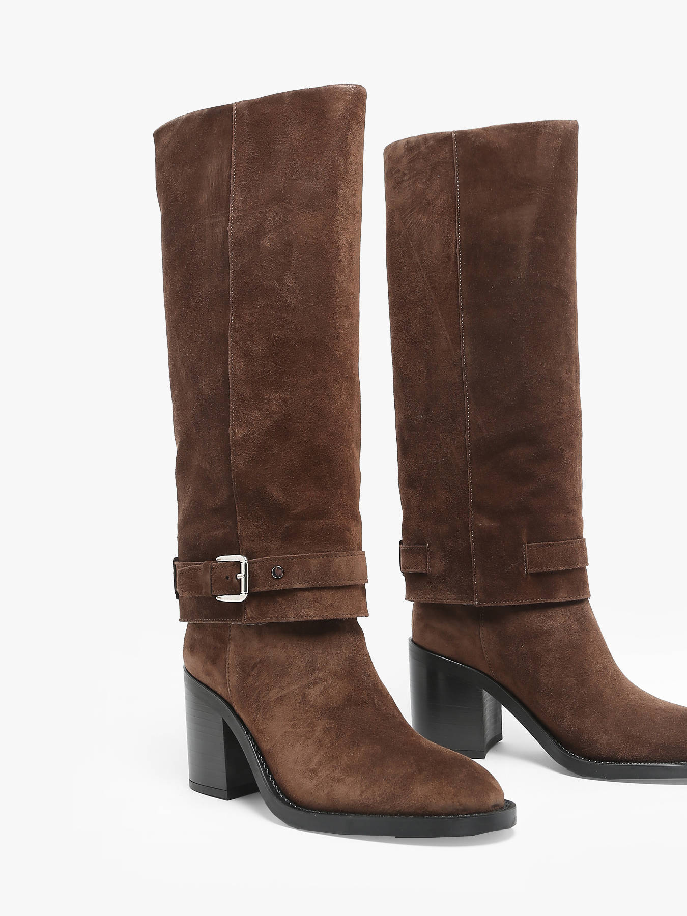 Bottes  talon Selena en cuir ALPE