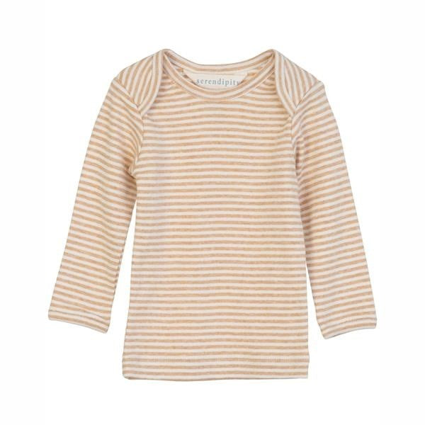 Cloud Offwhite Rib Stripe Bluse - Serendipity
