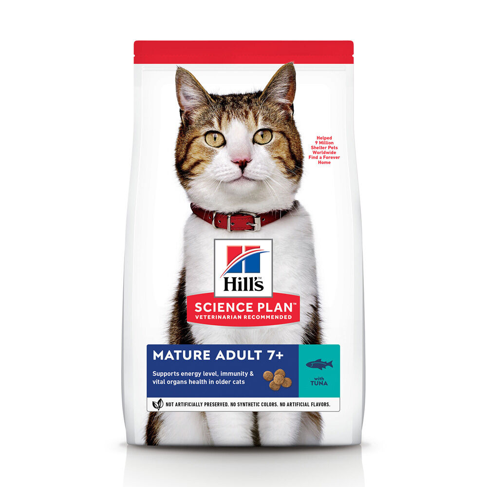 Hill's Science Plan Mature Adult - Kattenvoer - 1.5 Kilogram - kip, kalkoen, tonijn
