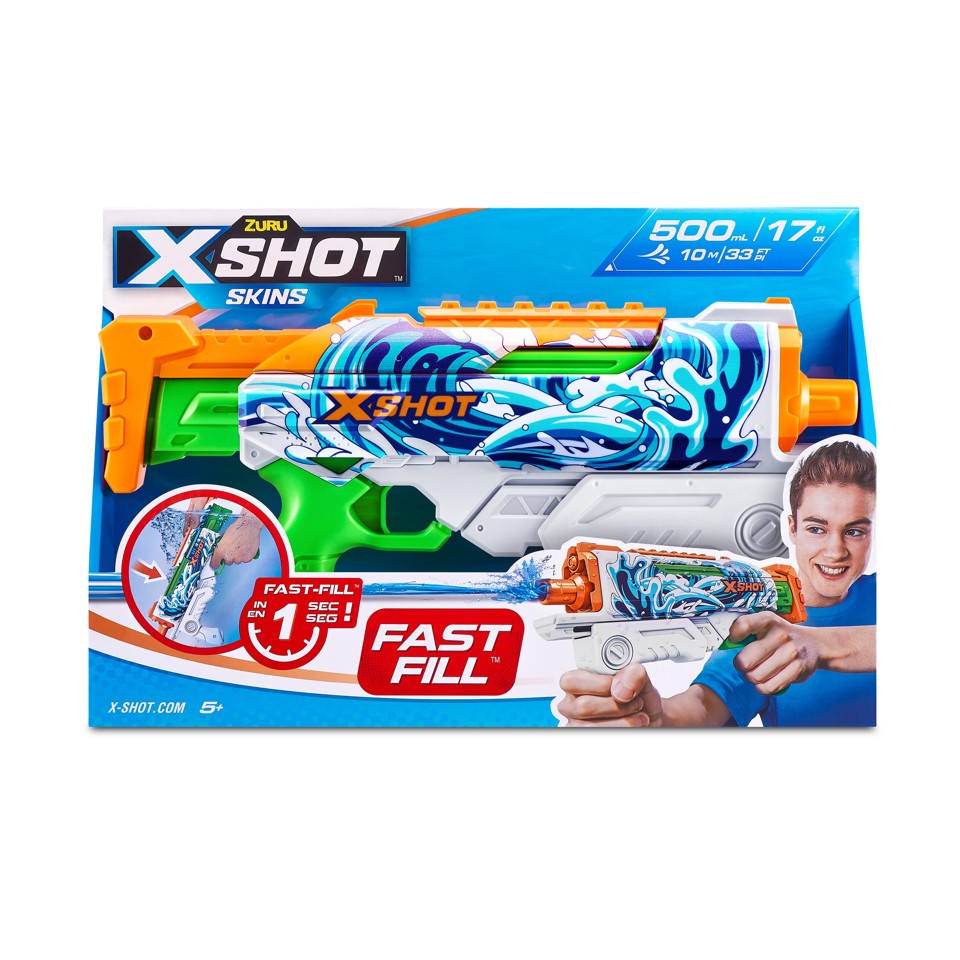 X-Shot Water - Hyperload Fast-Fill Skins