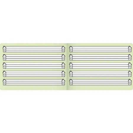 BRUNNEN Schulheft A5 quer, liniert, Lineatur 0, 16 Blatt