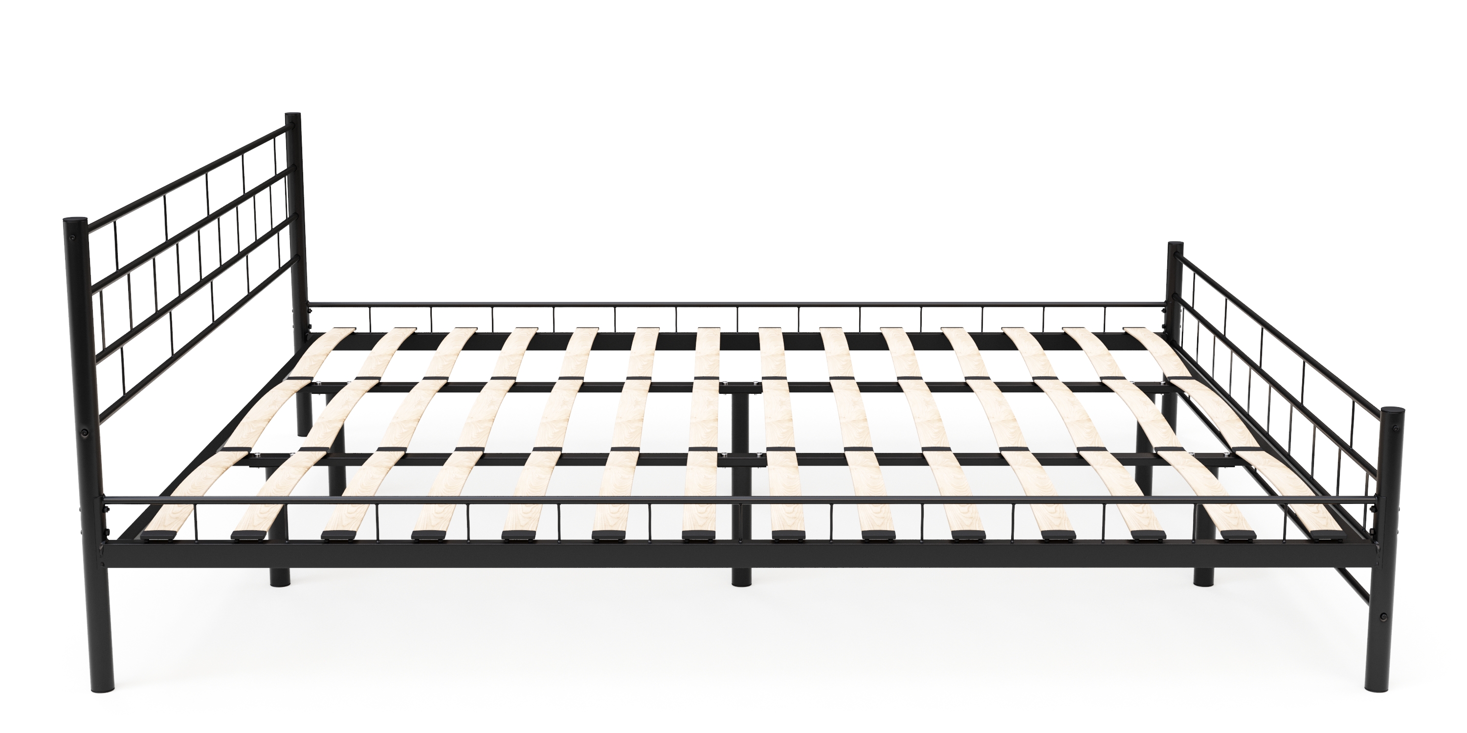 Metallbett CIEL 180 x 200 cm schwarz