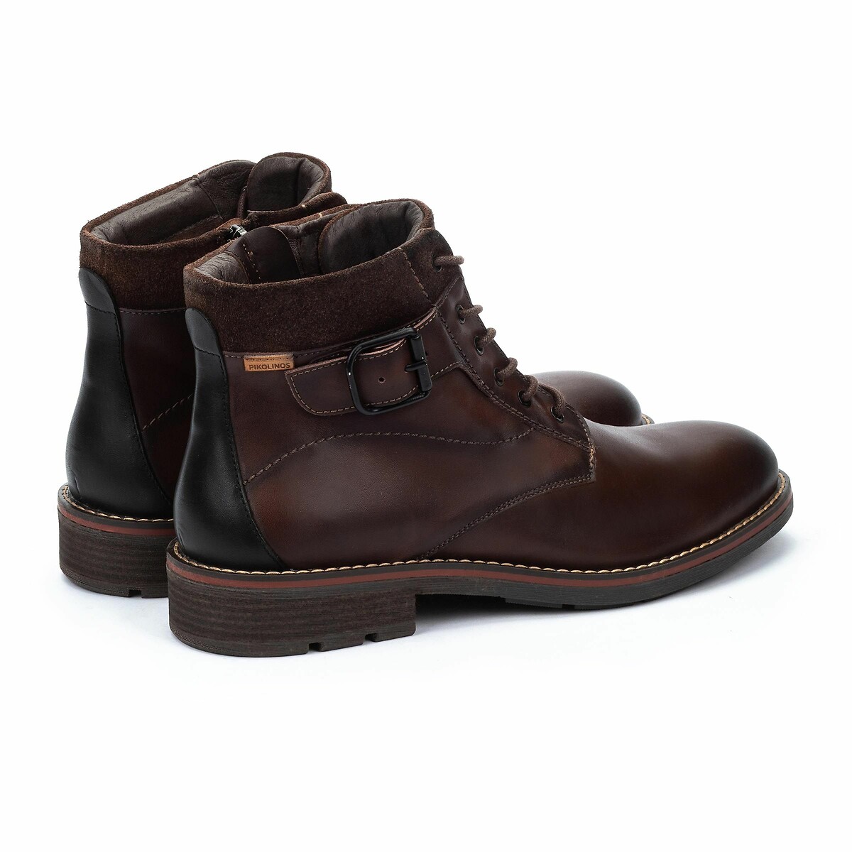 PIKOLINOS<br>Botas de couro York com cadarço