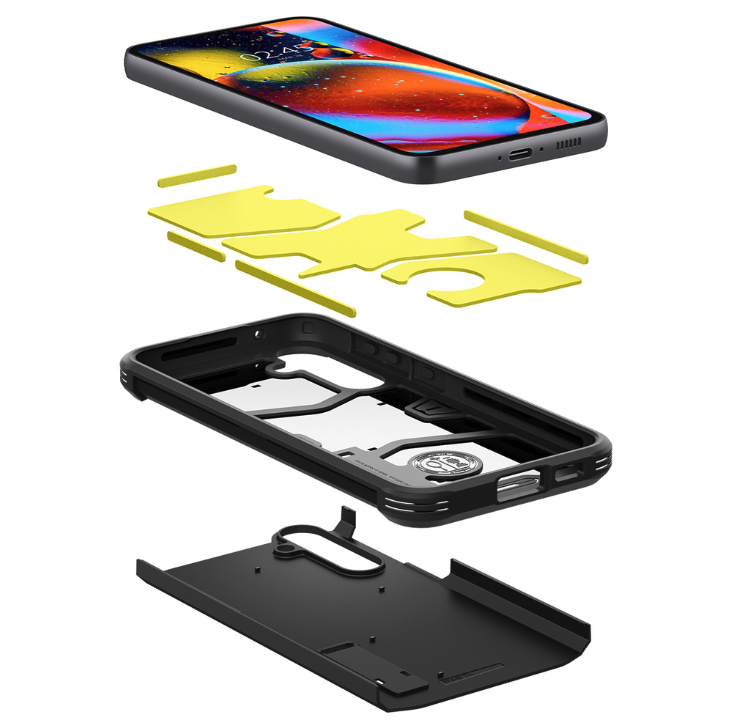 Samsung Galaxy S23 FE Tough Armor Case Hülle (ACS06364) - Schwarz