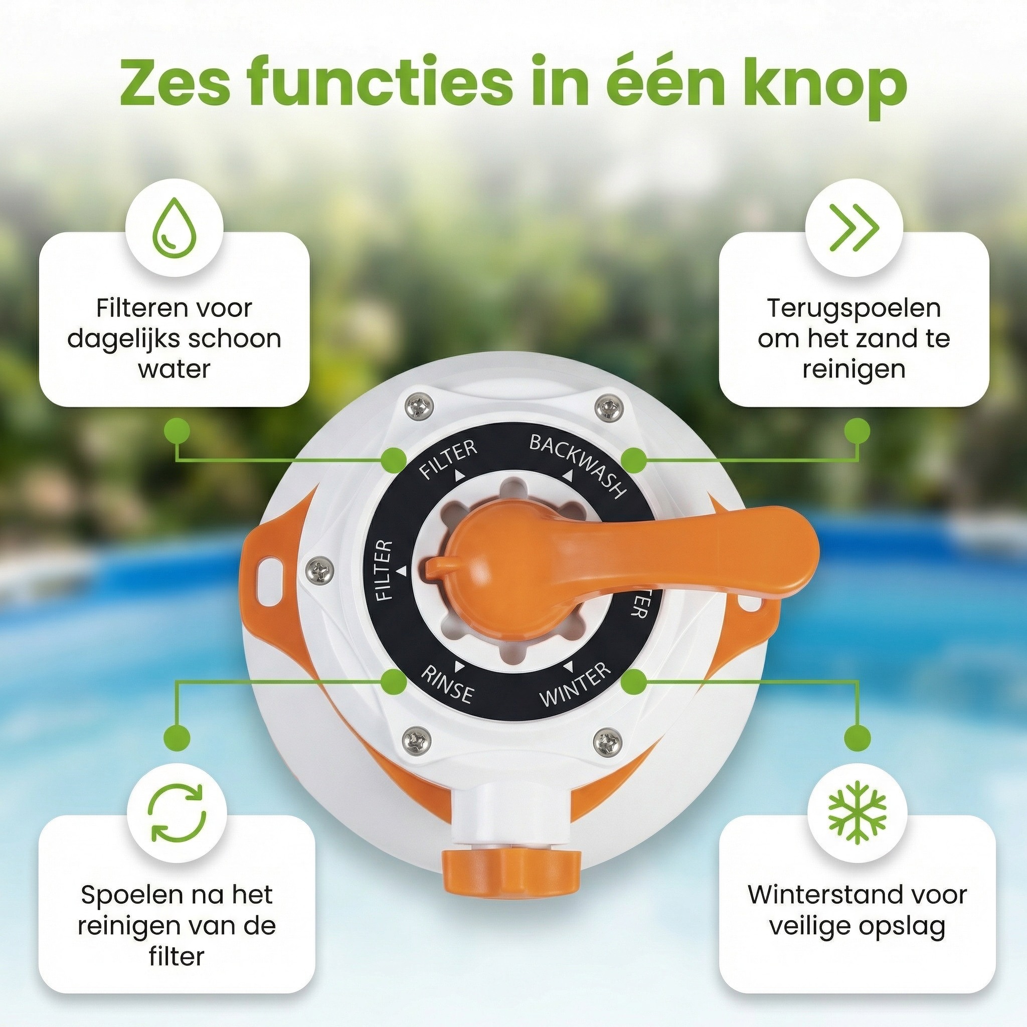 Bestway 3.028 l/u zandfilterpomp