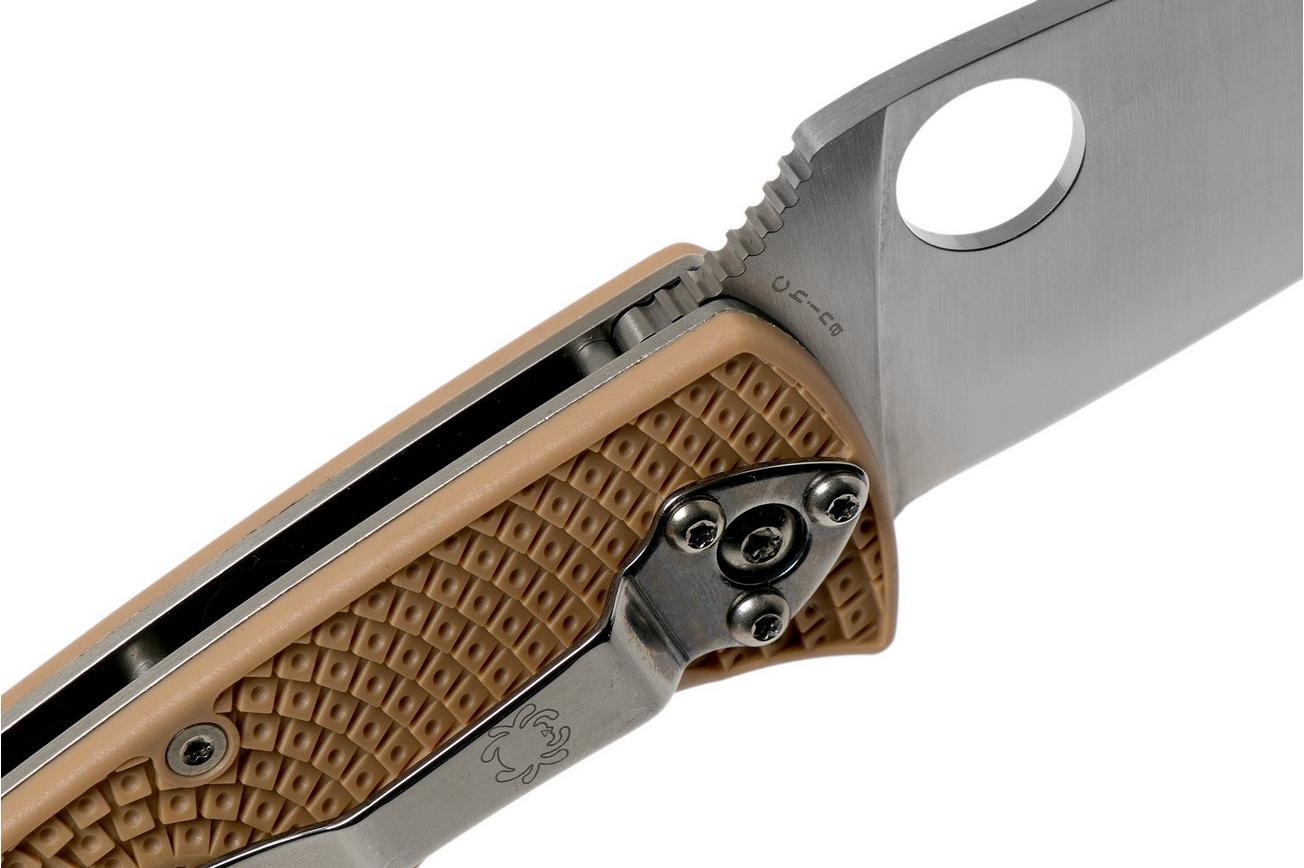 Spyderco Tenacious Lightweight Tan C122PTN FRN zakmes