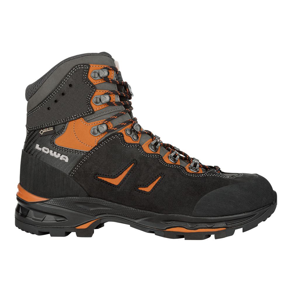 Lowa CAMINO GTX - Chaussures trekking Homme noir/orange