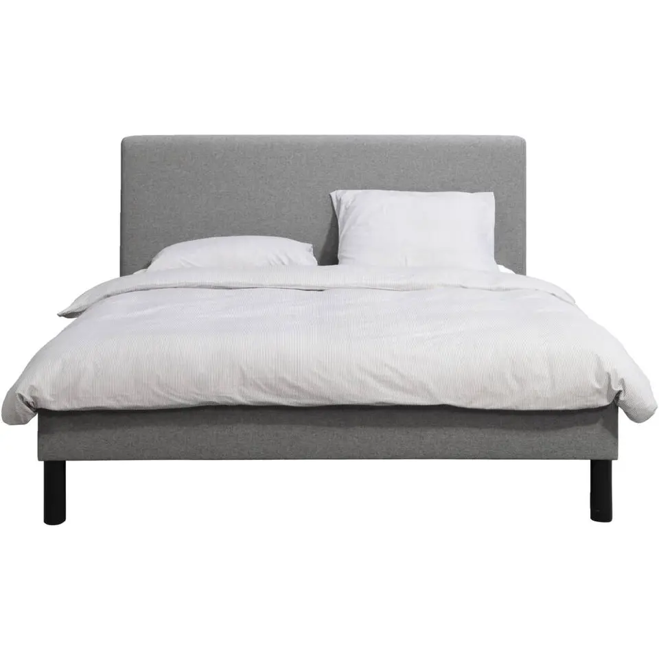 Bed Stijn - grijs - 160x200 cm