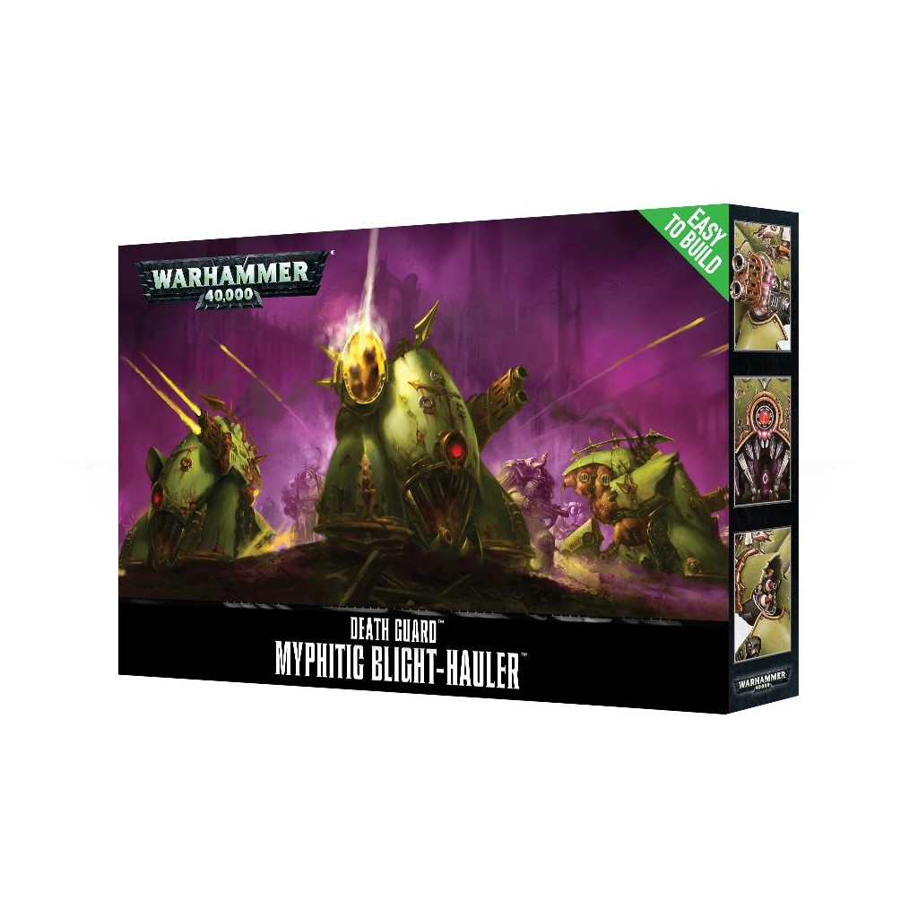 W40K : Easy to Build - Death Guard Myphitic Blight-Hauler