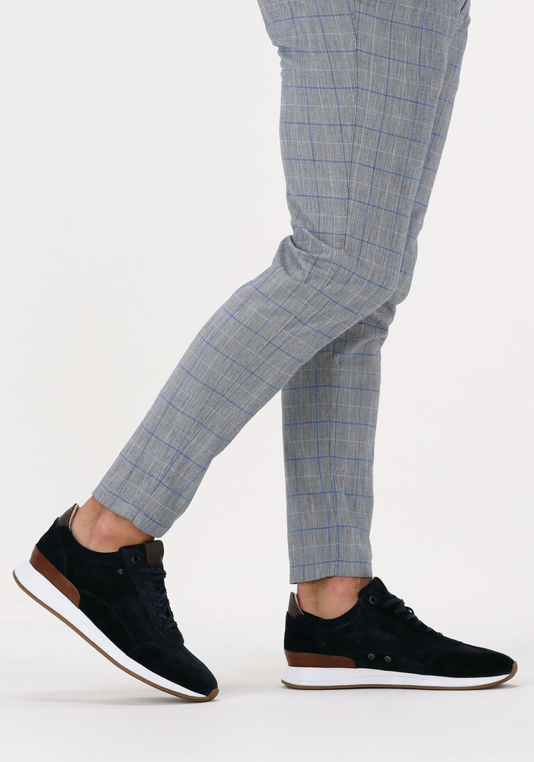 VAN BOMMEL blauwe van bommel lage sneakers sbm-10015
