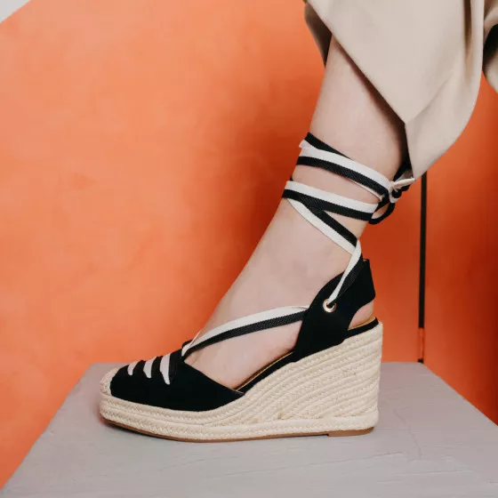 Espadrilles NOIR MERRY SCOTT