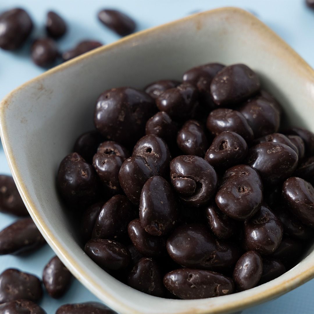 Chocolade rozijnen puur