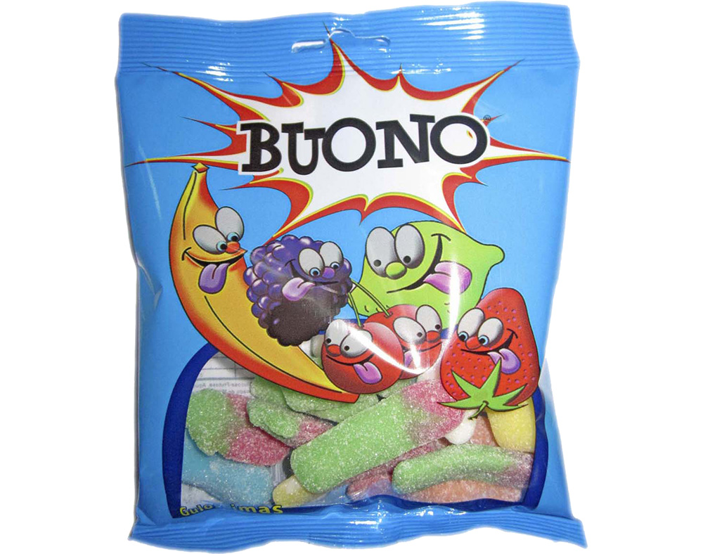 GOMAS BUONO MINI MIX ACIDO 100G