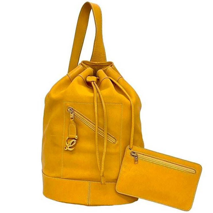 Loewe Vintage Loewe Shoulder Bag Beige