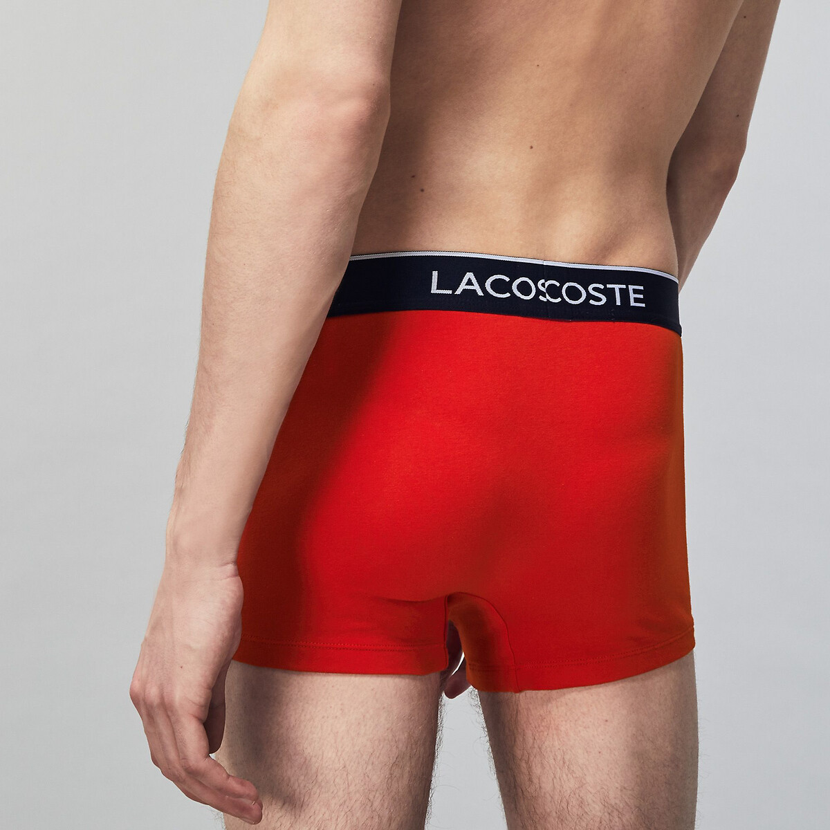 LACOSTE<br>Conjunto de 3 cuecas boxer