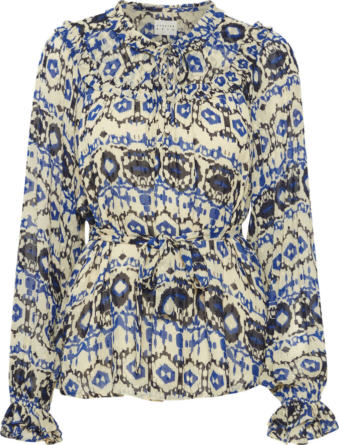 Atelier Rêve IRMARLA LS Marla ikat print