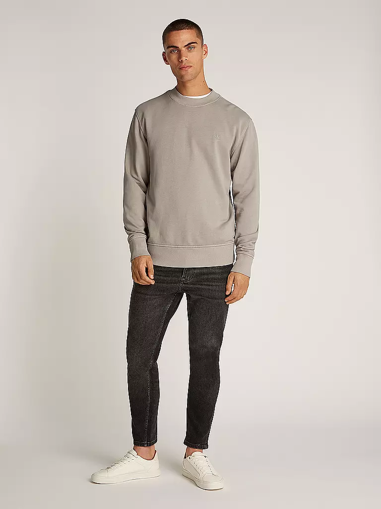 CALVIN KLEIN JEANS Sweater grau