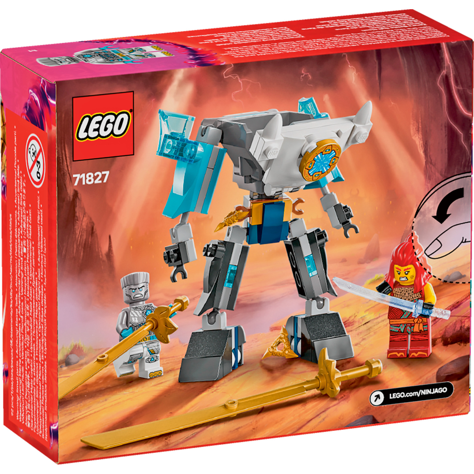 LEGO Ninjago Zanes Action-Mech 71827