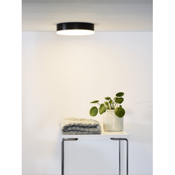 Lucide badkamer plafonnière Ceres IP44 zwart