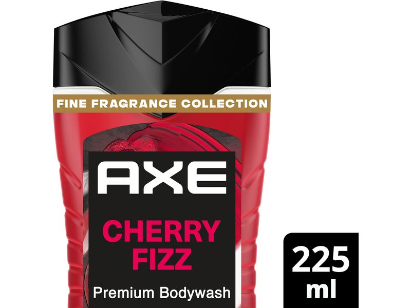 Axe Duschgel Premium Cherry Fizz 225 ml Pflegedusche mit fruchtigem Kirschduft
