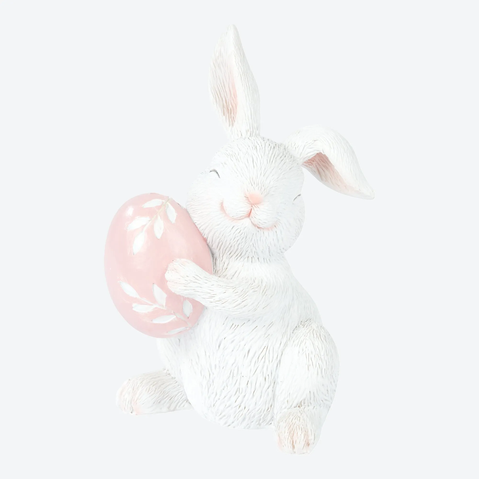 Deko-Hase mit Osterei, ca. 7x7x12cm