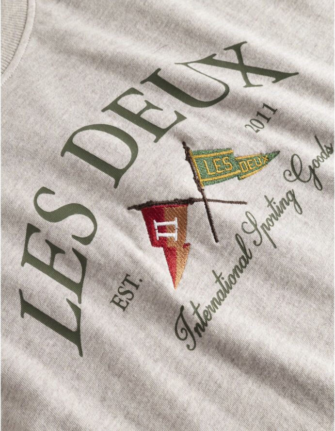 Les Deux Ivy League T-Shirt Beige