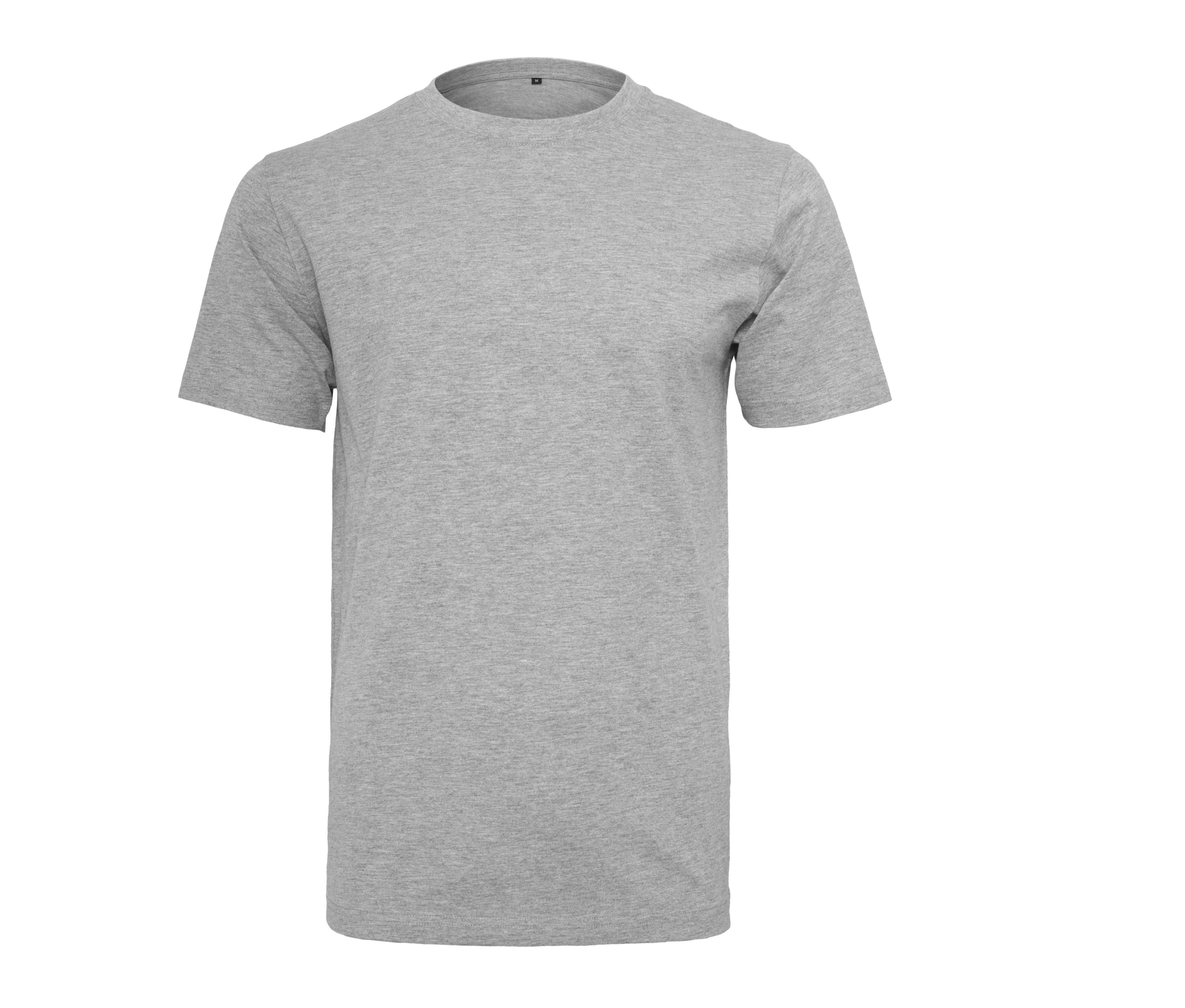 Build Your Brand BY004 - T-shirt Confortable à Col Rond en Coton