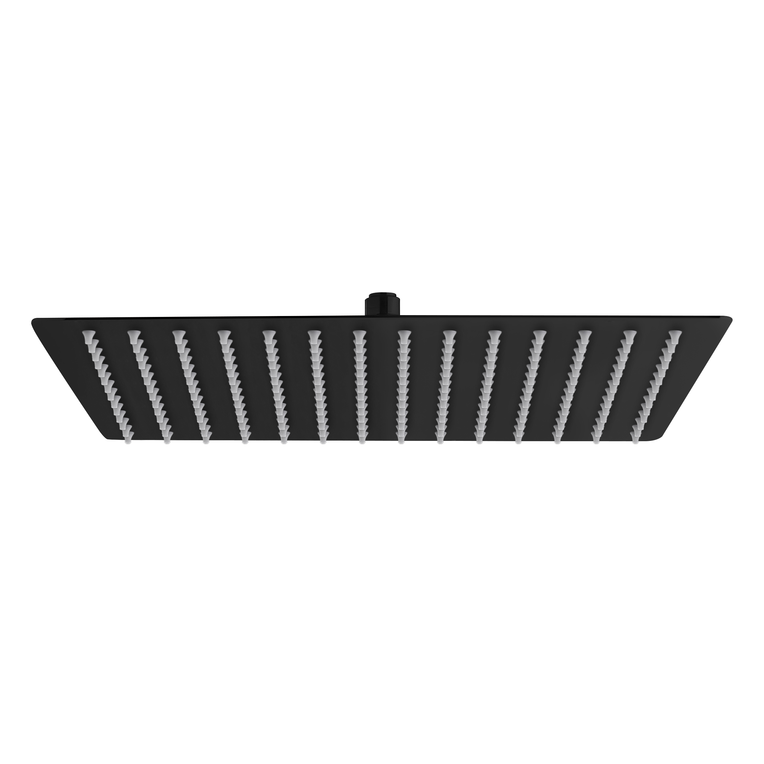 SaniGoods Nevada hoofddouche 20x20cm vierkant mat zwart
