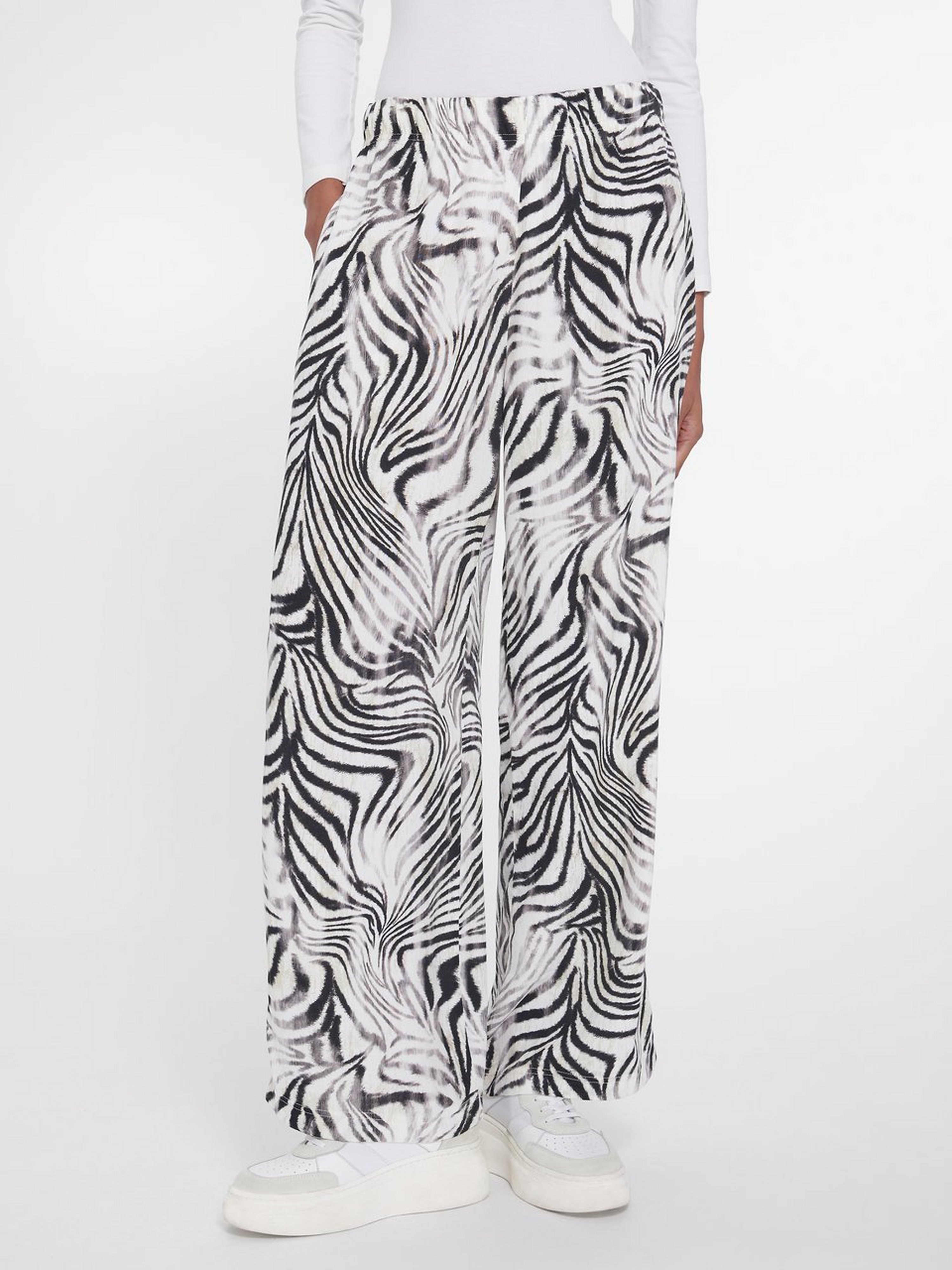 Hose mit Animal-Print