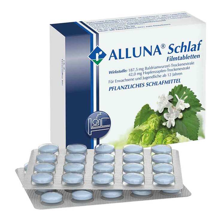 ALLUNA Schlaf Filmtabletten, 60 St