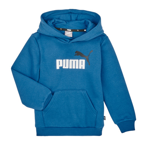 Puma - ESS 2 COL BIG LOGO HOODIE - Bleu