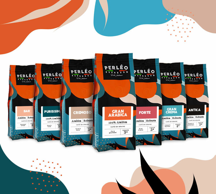 1kg café en grain Cremoso- PERLEO ESPRESSO