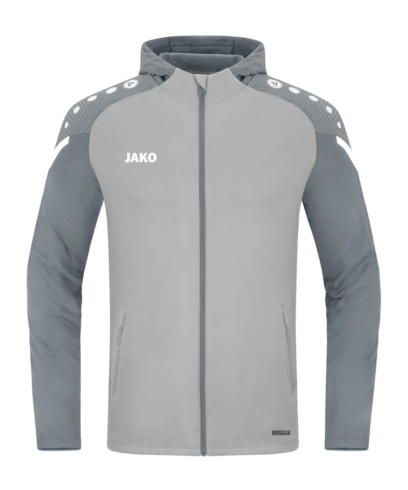 JAKO Performance Kapuzenjacke Kids Grau F845