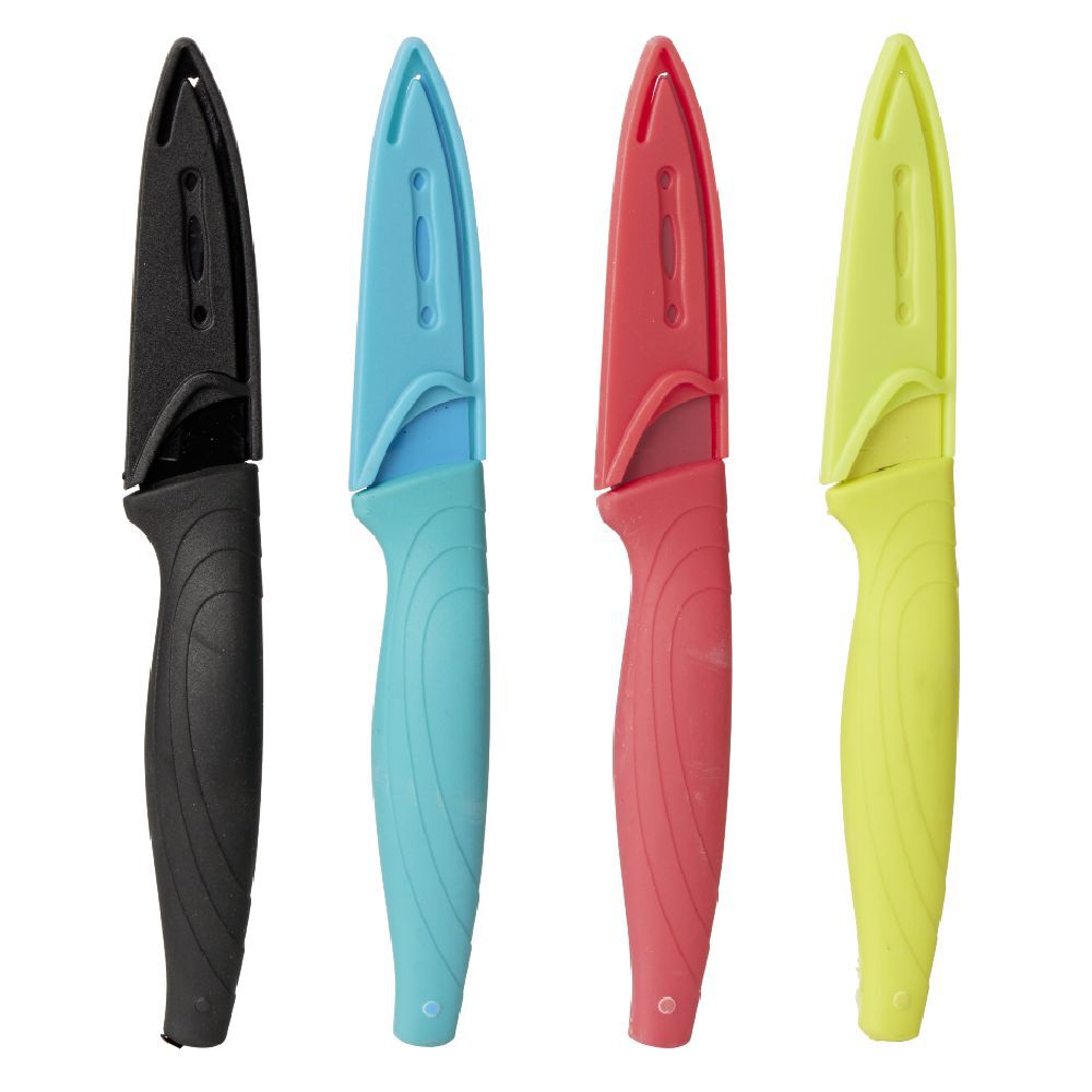 Couteau Alpina inox 19cm avec étui x4