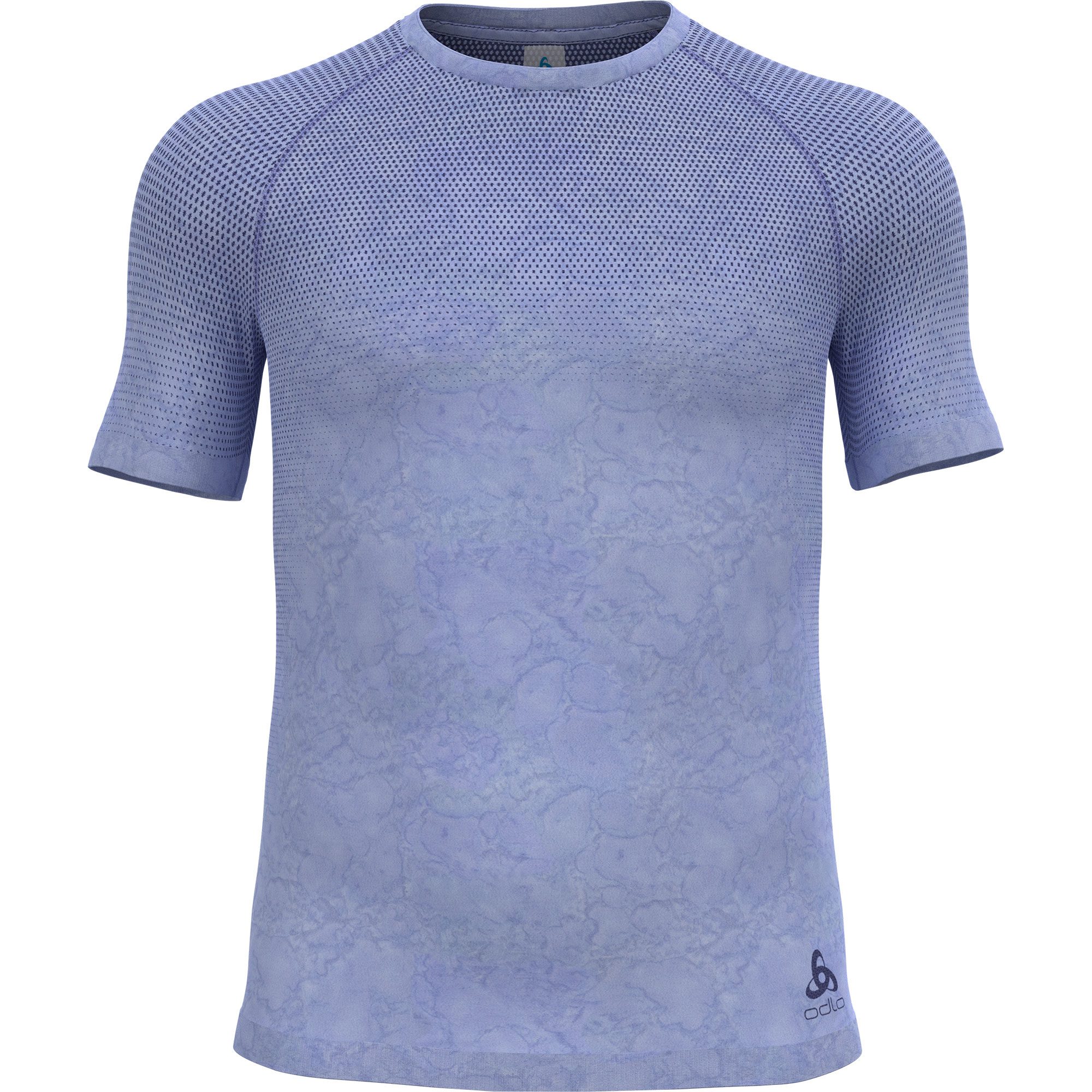 Odlo Performance Light Rain Dye T-Shirt Herren skipper blue